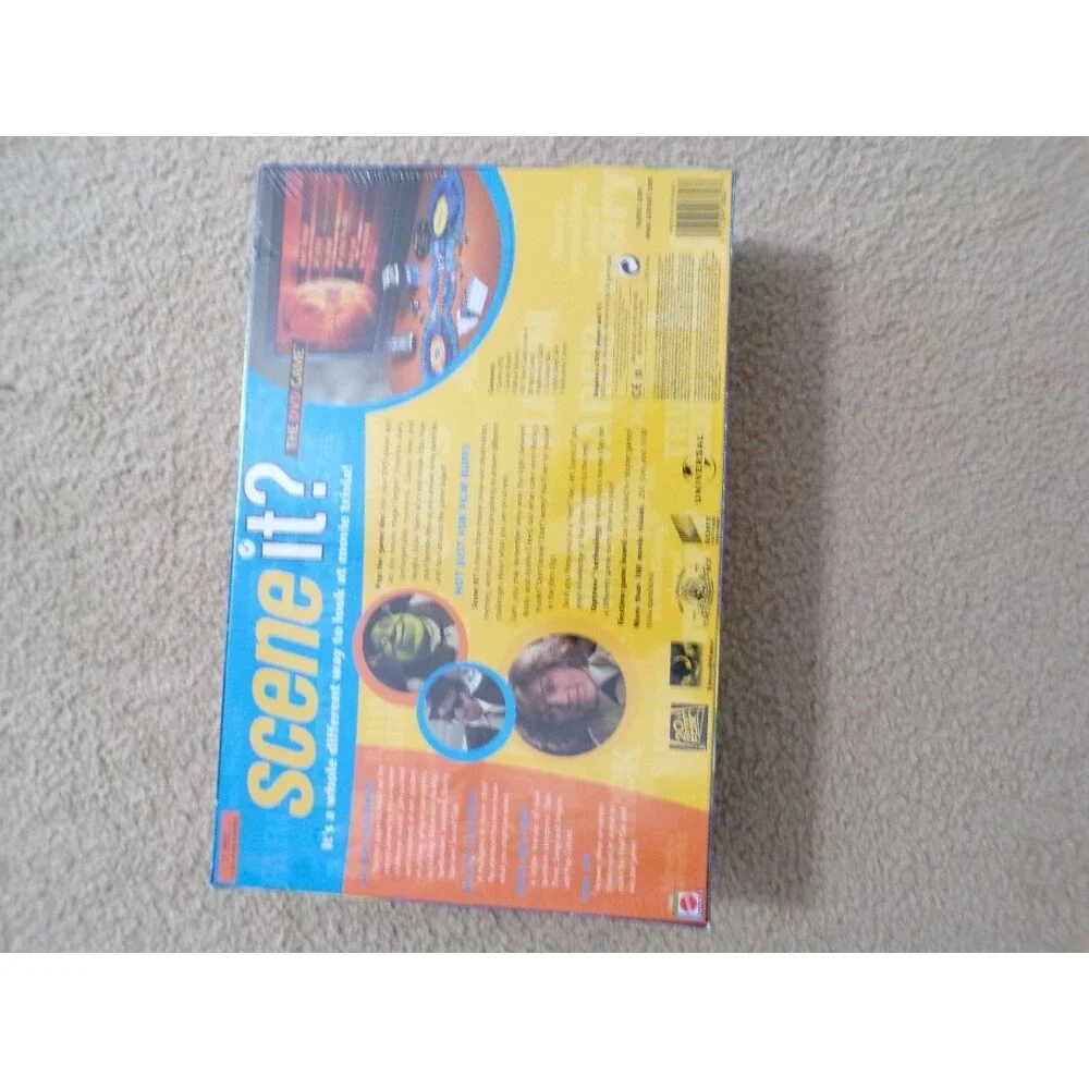 SEGA Scene It? The DVD Game Movie Trivia Board Game DVD Sealed